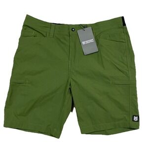 Freedom Industries Tranverse Shorts Men's Size‎ XL (34"-38"x 9") Moss Green NWT